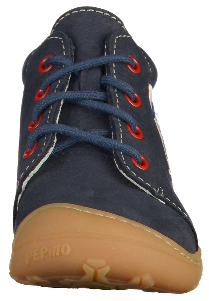 Pepino Halbschuhe Leder Dunkelblau - surf4shoes