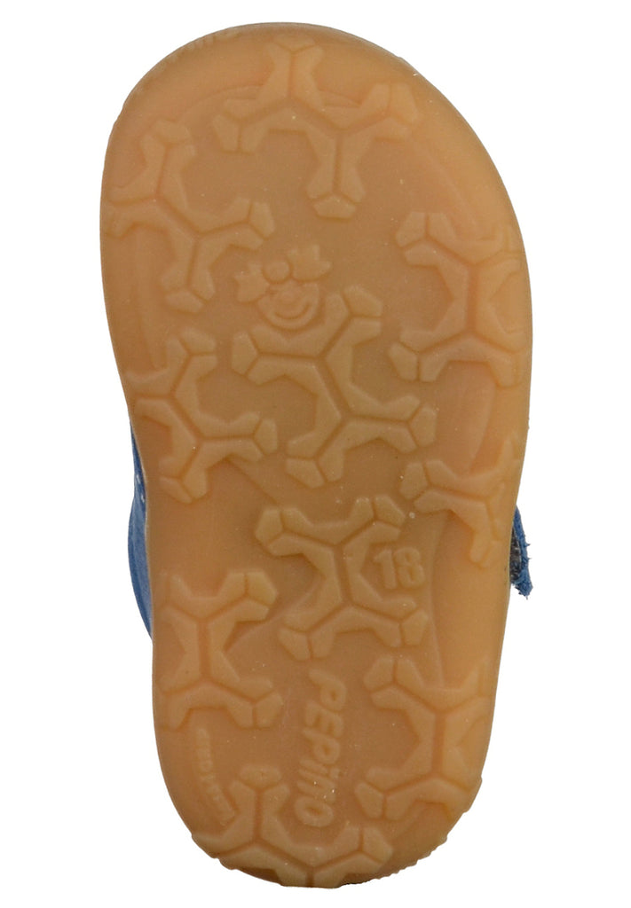 Pepino Halbschuhe Leder Blau - surf4shoes