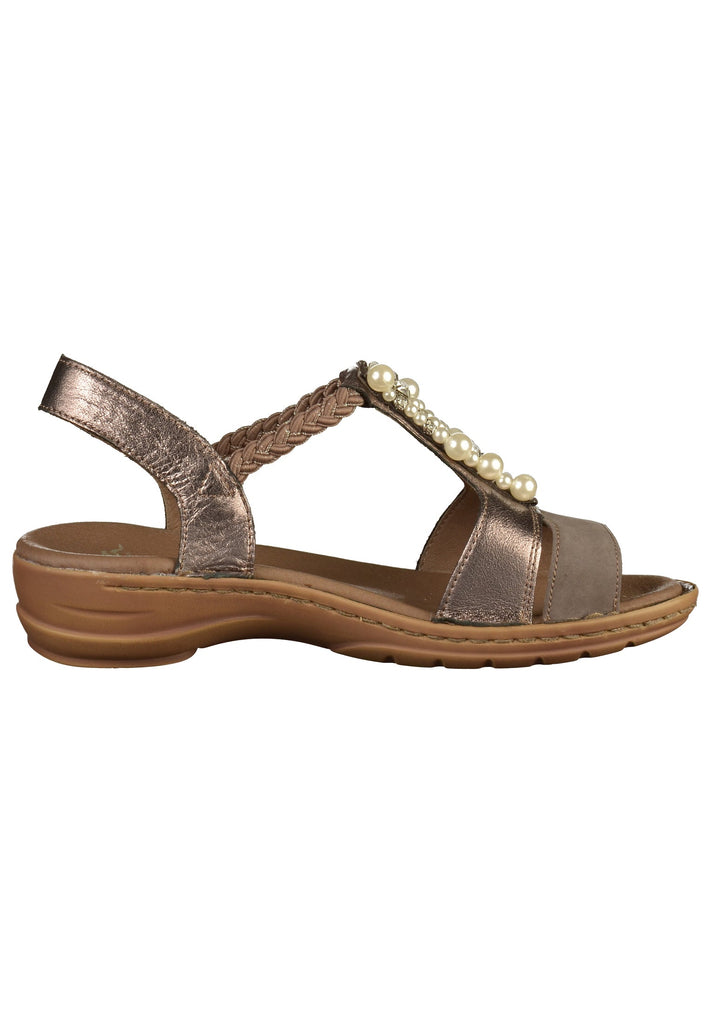 ara Sandalen Glattleder Grau - surf4shoes