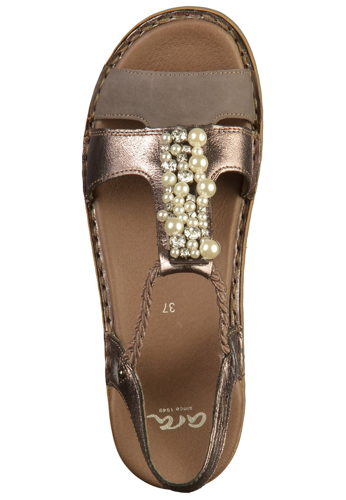 ara Sandalen Glattleder Grau - surf4shoes