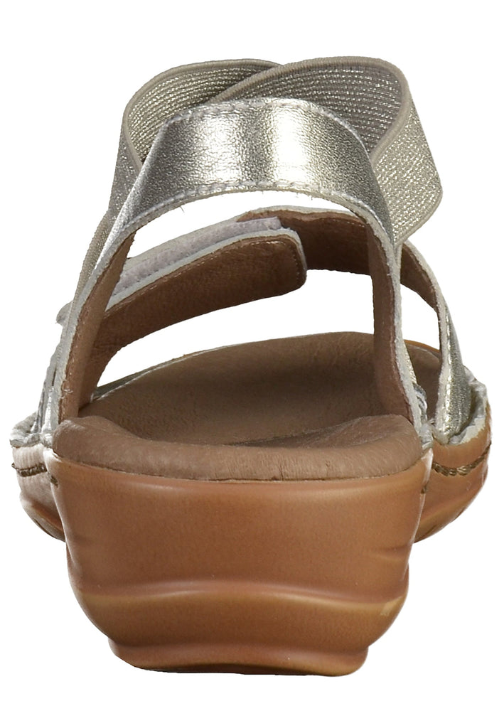 ara Sandalen Glattleder Silber - surf4shoes