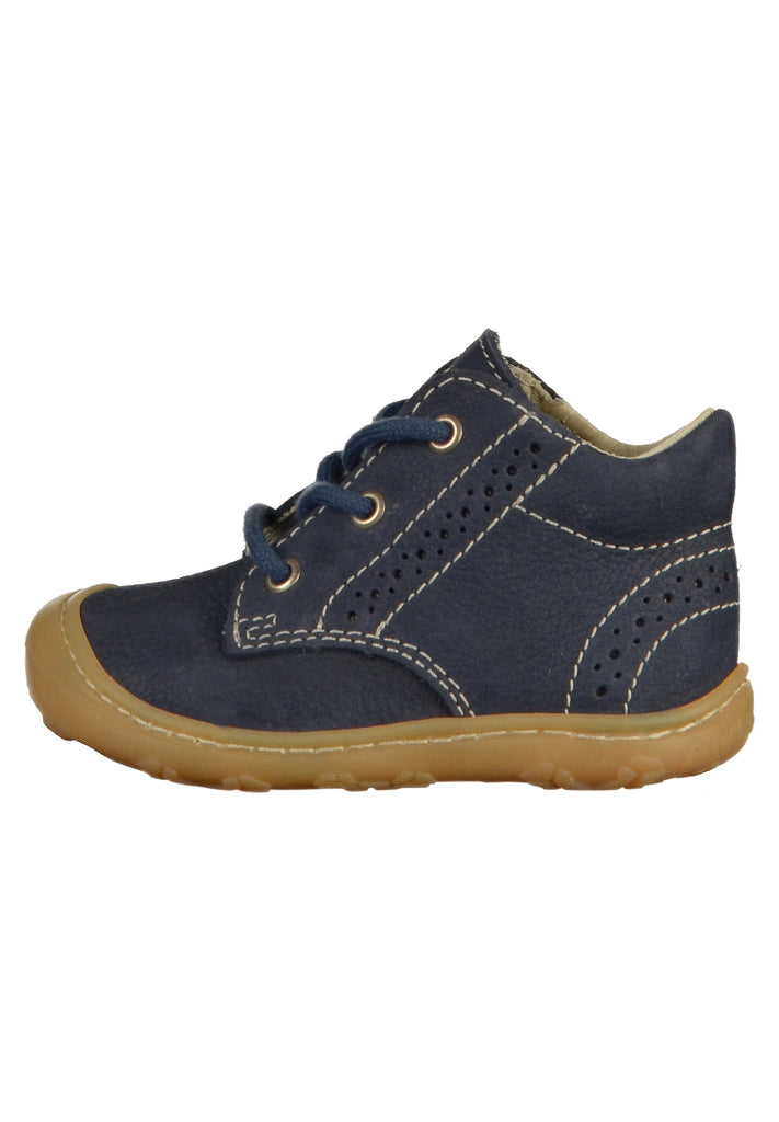Pepino Halbschuhe Leder Dunkelblau - surf4shoes