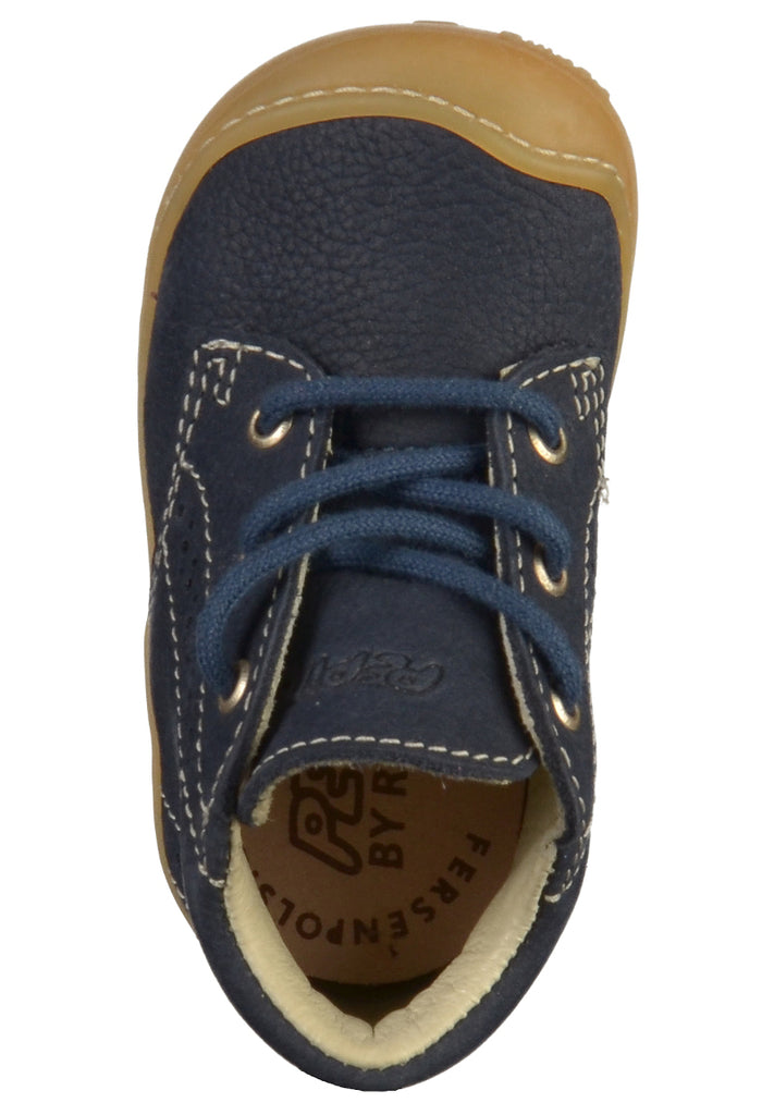 Pepino Halbschuhe Leder Dunkelblau - surf4shoes