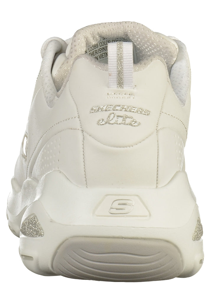Skechers Halbschuhe Leder Weiß - surf4shoes