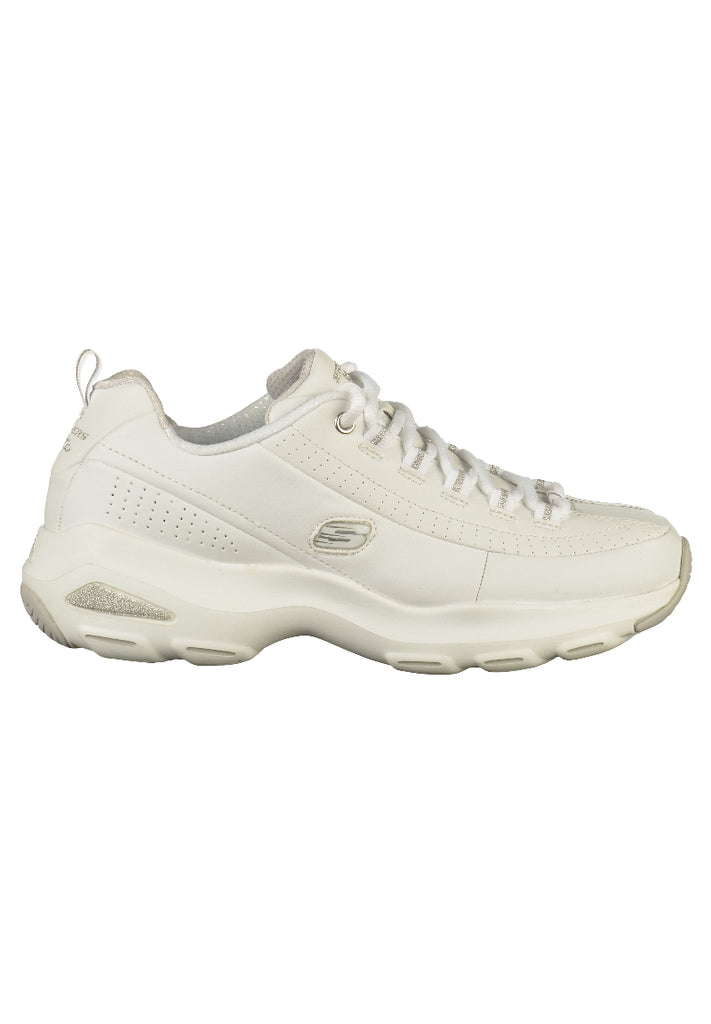 Skechers Halbschuhe Leder Weiß - surf4shoes
