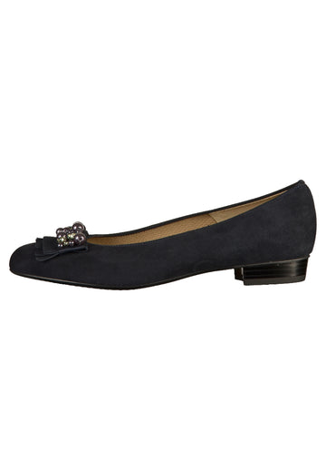 ara Ballerinas Leder Dunkelblau - surf4shoes