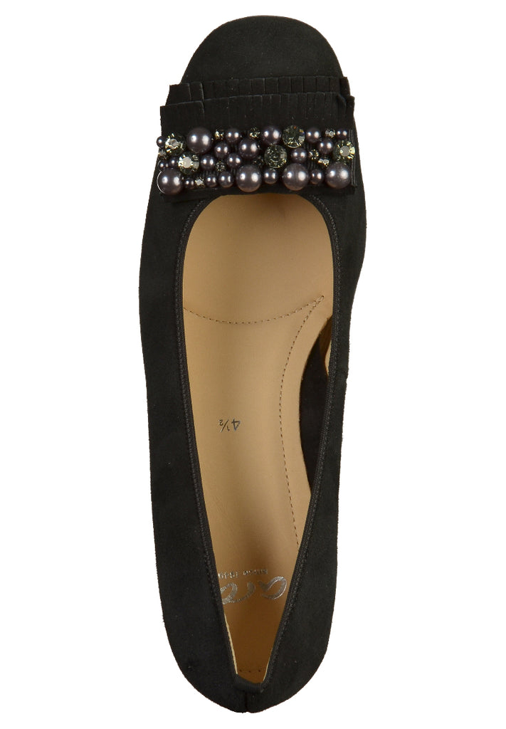 ara Pumps Nubukleder Schwarz - surf4shoes