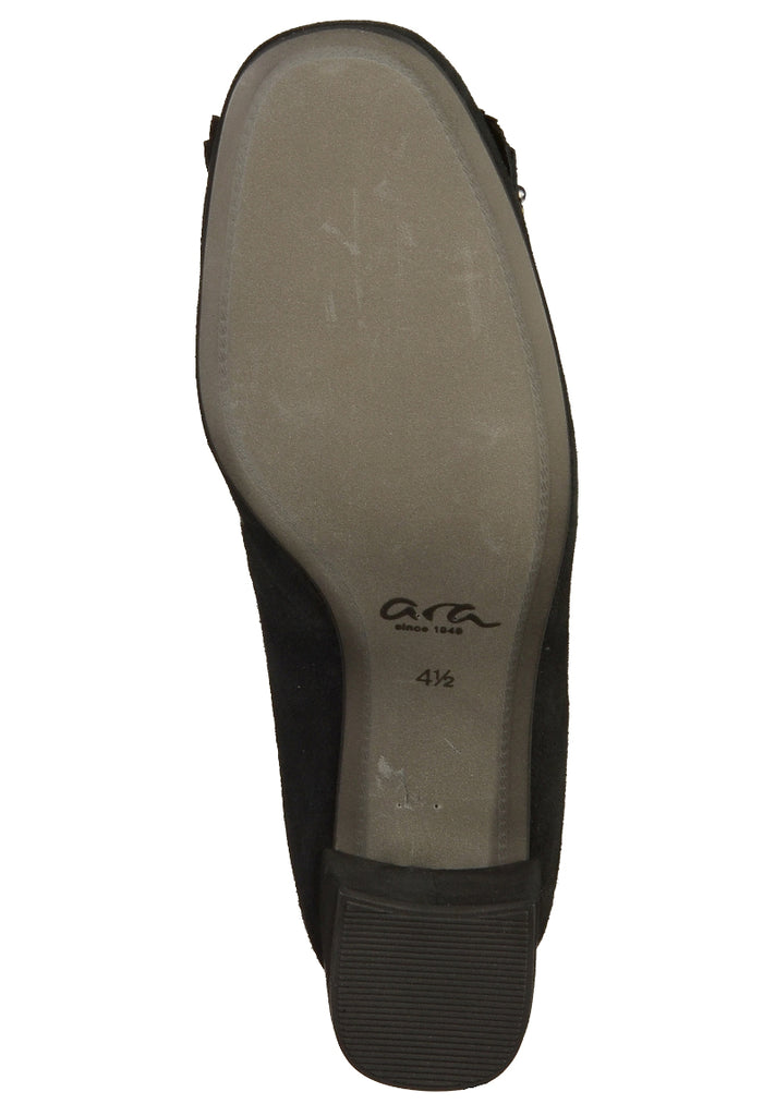 ara Pumps Nubukleder Schwarz - surf4shoes