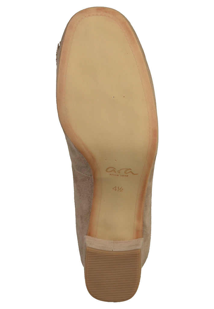 ara Pumps Nubukleder Braun - surf4shoes