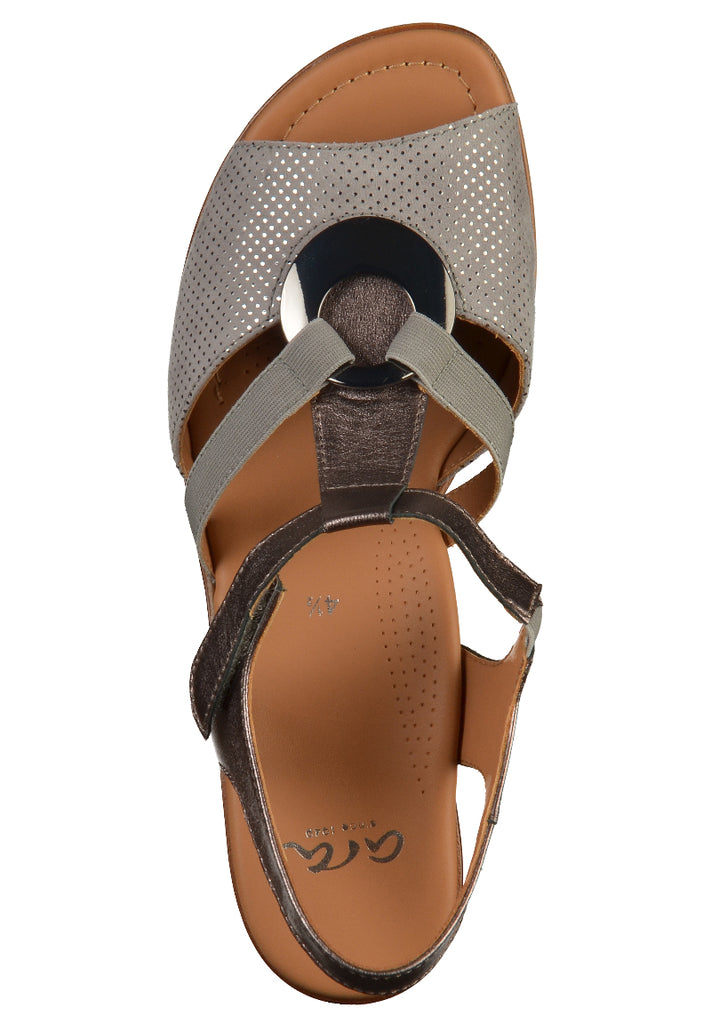 ara Sandalen Glattleder Grau - surf4shoes