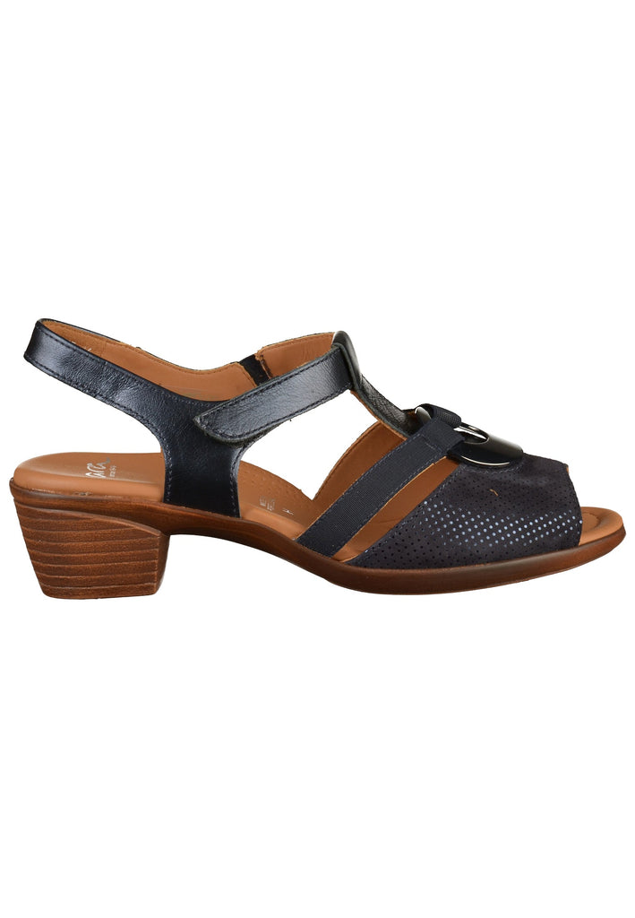 ara Sandalen Glattleder Blau - surf4shoes