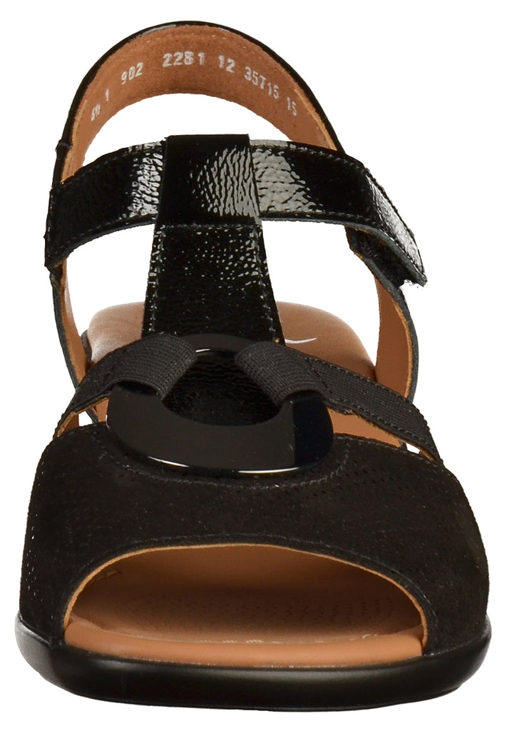 ara Sandalen Glattleder Schwarz - surf4shoes