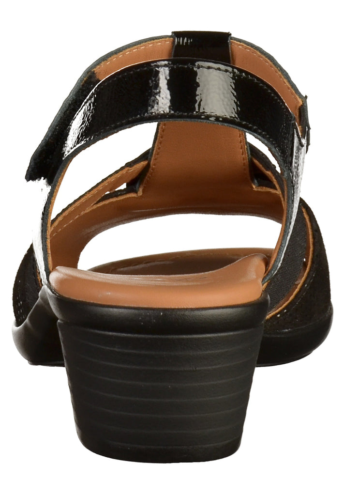 ara Sandalen Glattleder Schwarz - surf4shoes