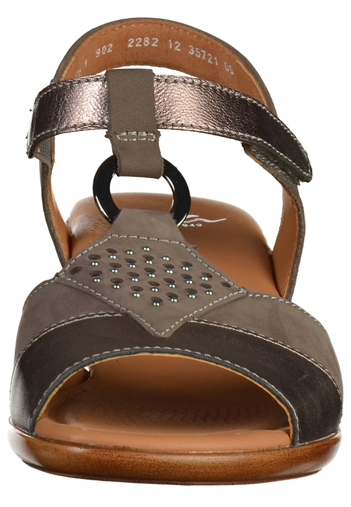 ara Sandalen Leder Grau - surf4shoes