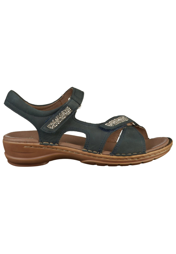 ara Sandalen Leder Blau - surf4shoes