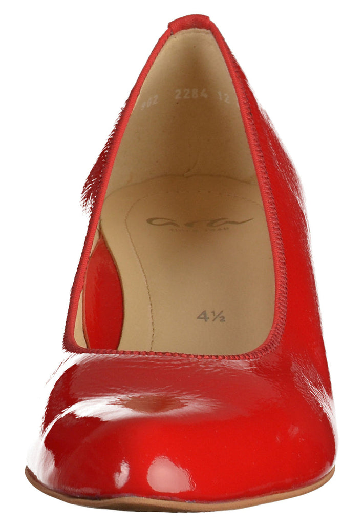 ara Pumps Leder Rot - surf4shoes
