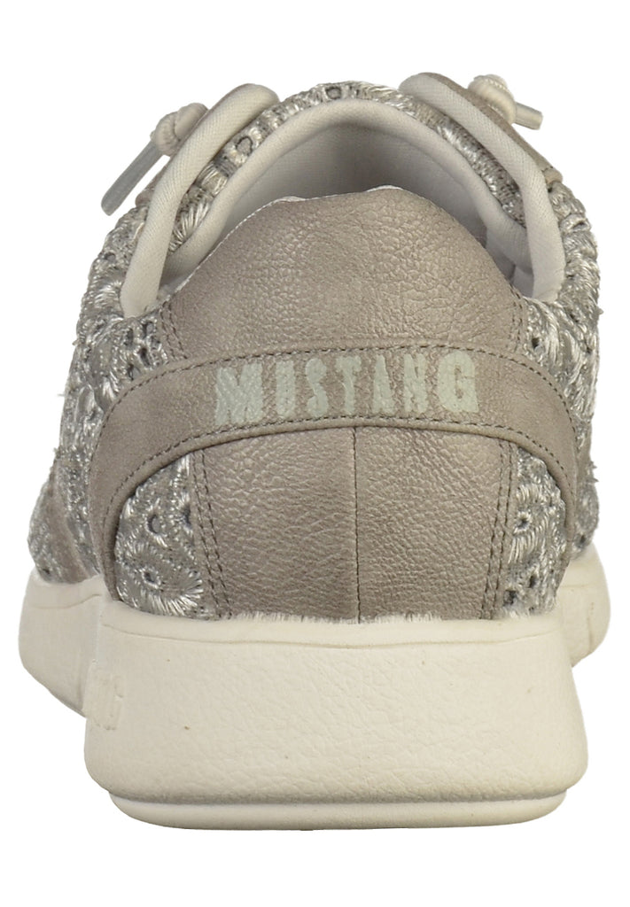 Mustang Sneaker Lederimitat/Textil Grau - surf4shoes