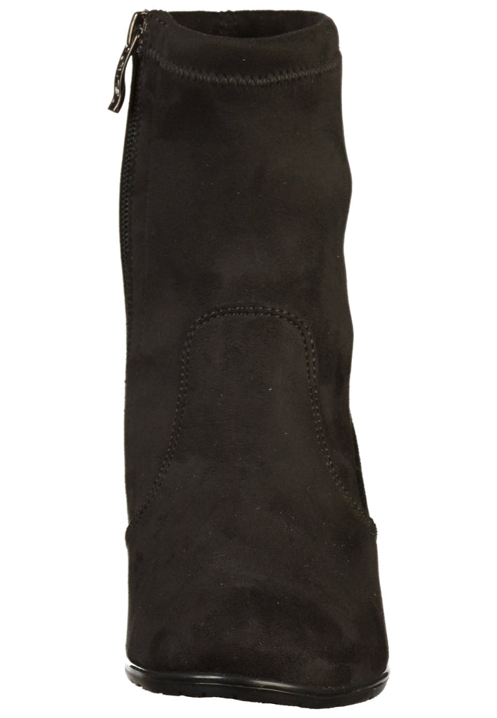 ara Stiefelette Lederimitat Schwarz - surf4shoes