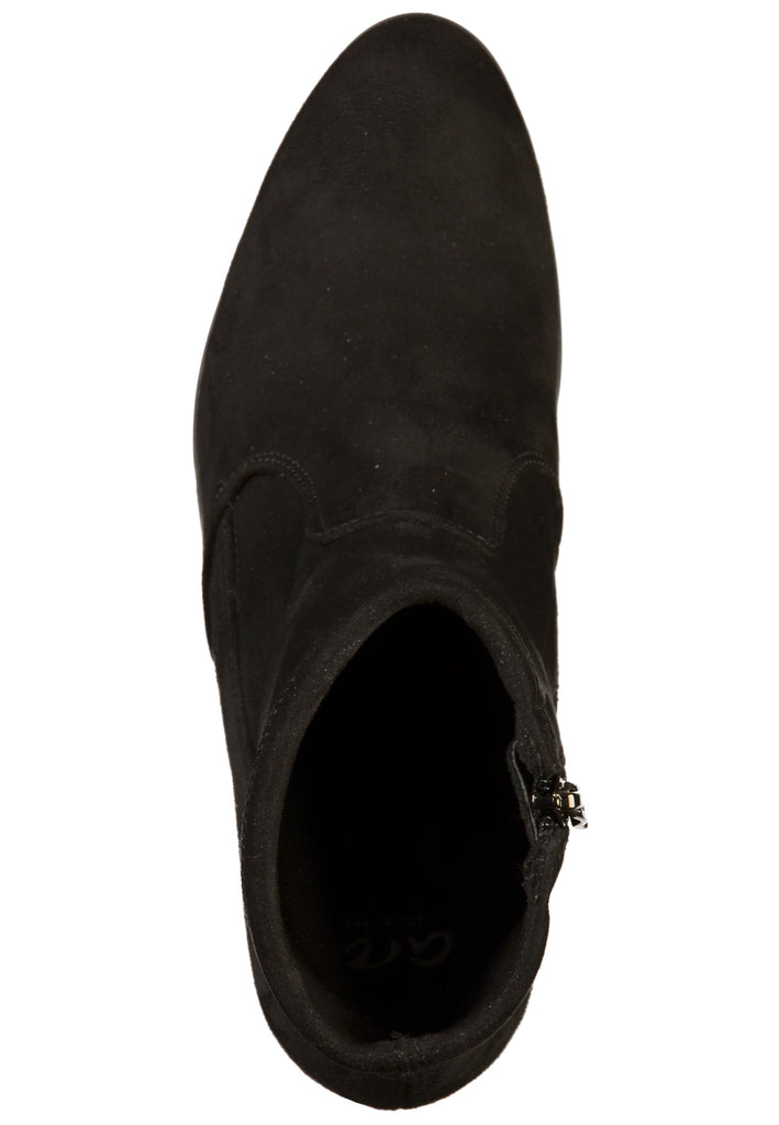 ara Stiefelette Lederimitat Schwarz - surf4shoes