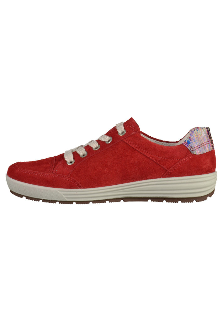 ara Sneaker Veloursleder Rot - surf4shoes