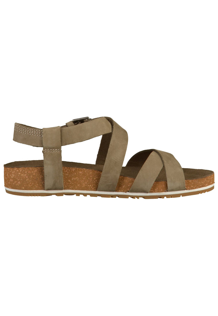 Timberland Sandalen Nappaleder Grün - surf4shoes