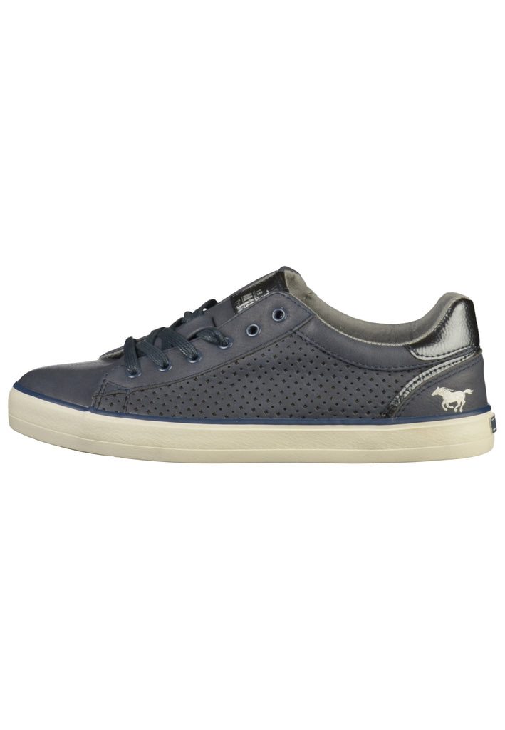 Mustang Sneaker Lederimitat Navy - surf4shoes