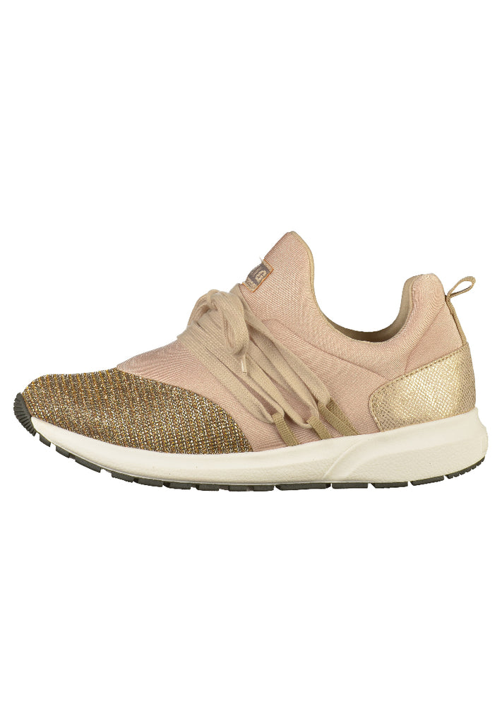 Mustang Sneaker Textil Beige - surf4shoes