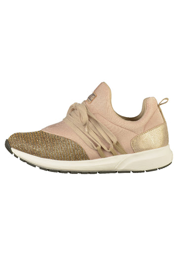 Mustang Sneaker Textil Beige - surf4shoes