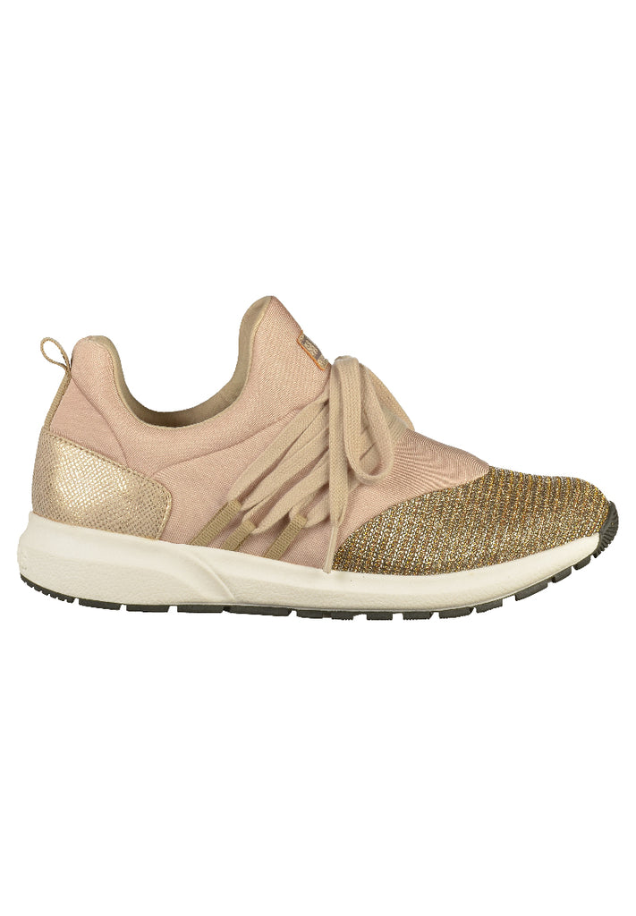 Mustang Sneaker Textil Beige - surf4shoes