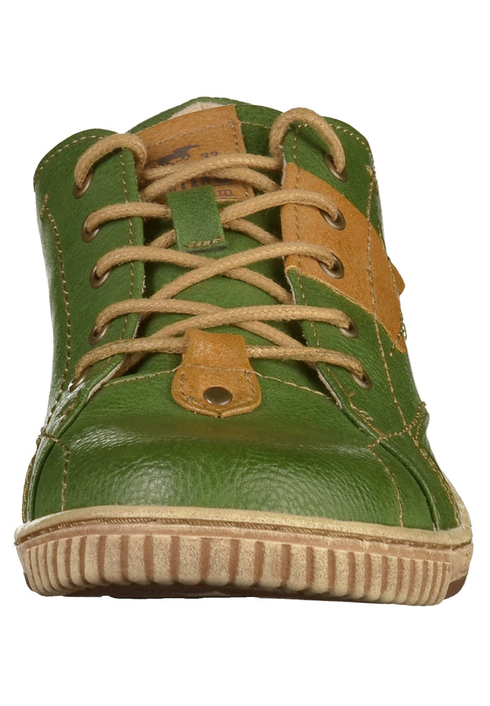 Mustang Sneaker Lederimitat Grün - surf4shoes