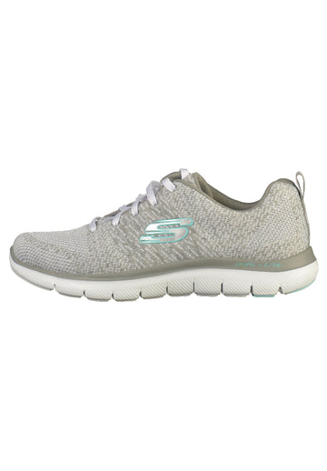 Skechers Sneaker Textil Hellgrau - surf4shoes