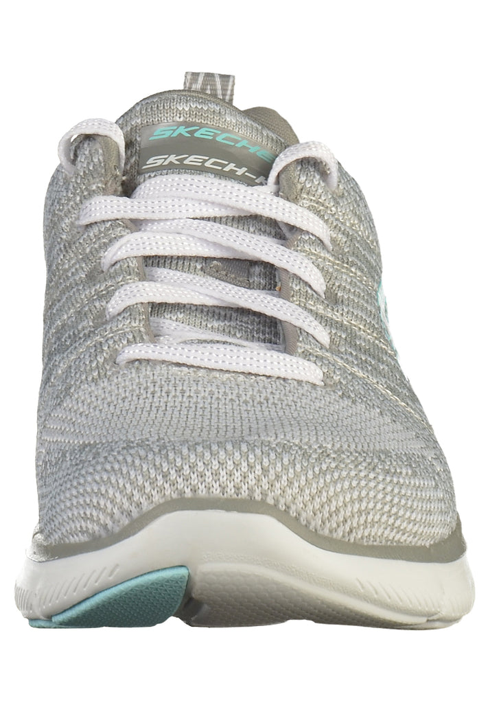 Skechers Sneaker Textil Hellgrau - surf4shoes