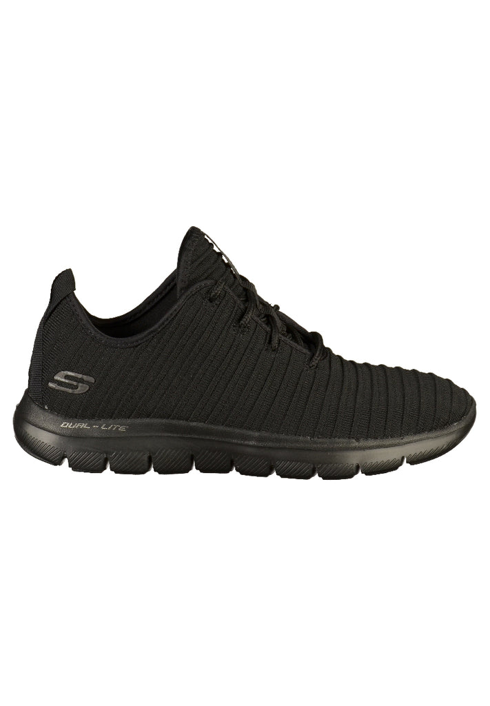 Skechers Sneaker Textil Schwarz - surf4shoes