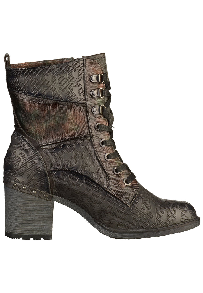 Mustang Stiefelette Lederimitat Navy - surf4shoes