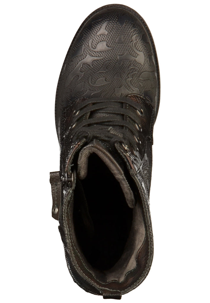 Mustang Stiefelette Lederimitat Navy - surf4shoes