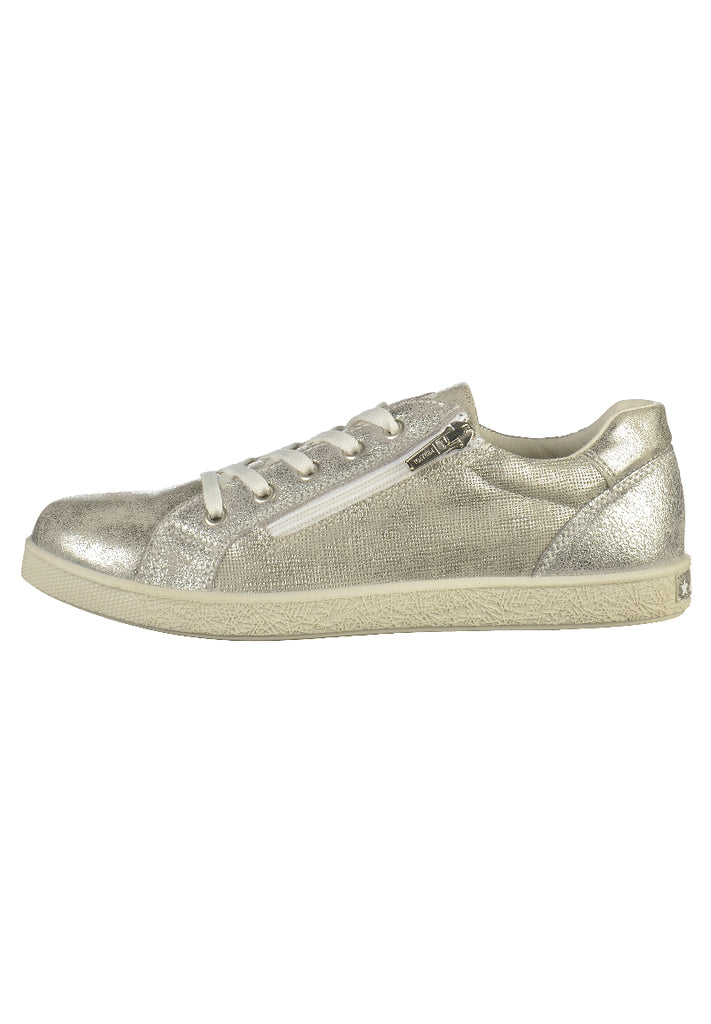 Primigi Sneaker Leder Silber - surf4shoes