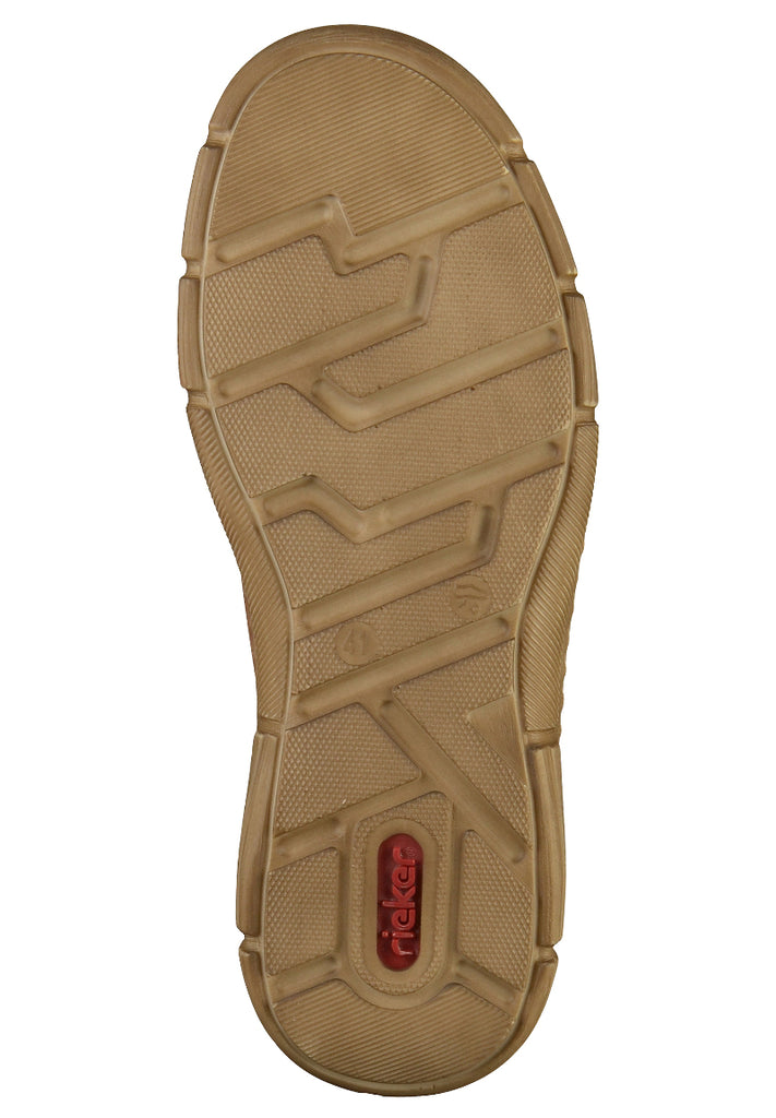 Rieker Halbschuhe Leder Braun - surf4shoes