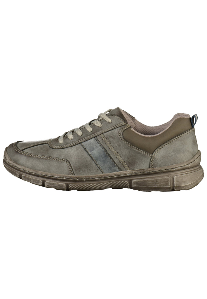 Rieker Sneaker Lederimitat Grau - surf4shoes
