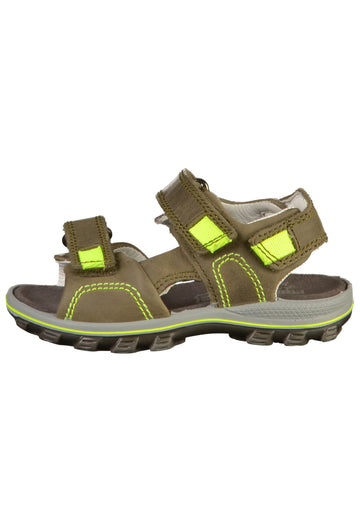 Primigi Sandalen Leder Oliv - surf4shoes