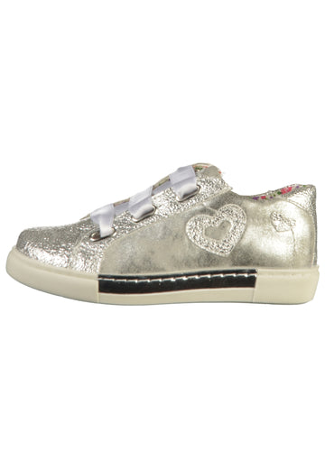 Primigi Sneaker Lederimitat Silber - surf4shoes