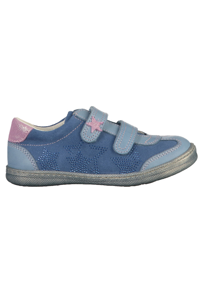 Primigi Halbschuhe Leder Blau - surf4shoes