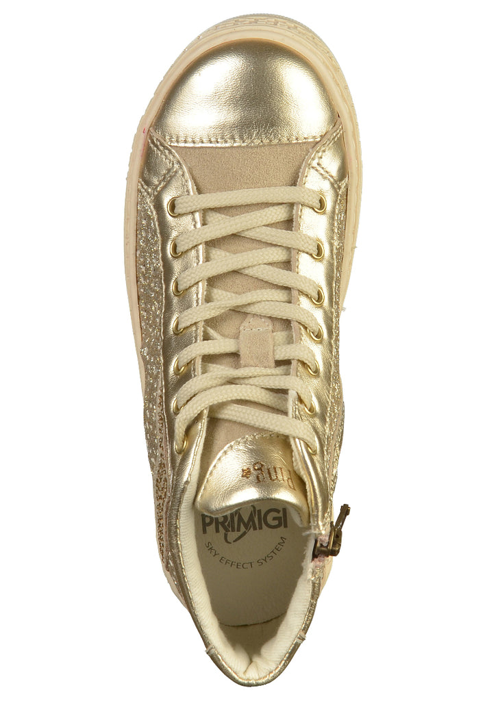 Primigi Sneaker Leder Gold - surf4shoes