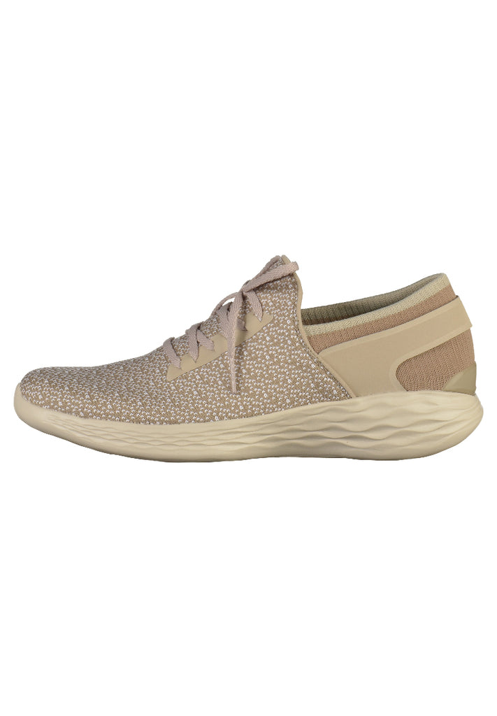 Skechers Sneaker Textil Natur - surf4shoes