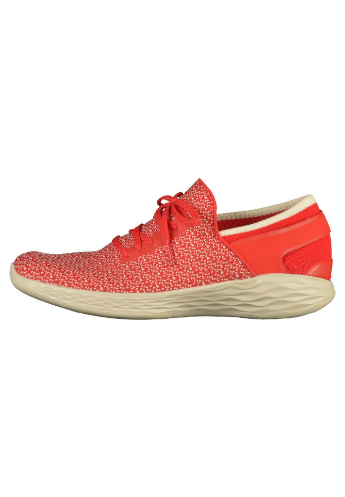 Skechers Sneaker Textil Rot - surf4shoes