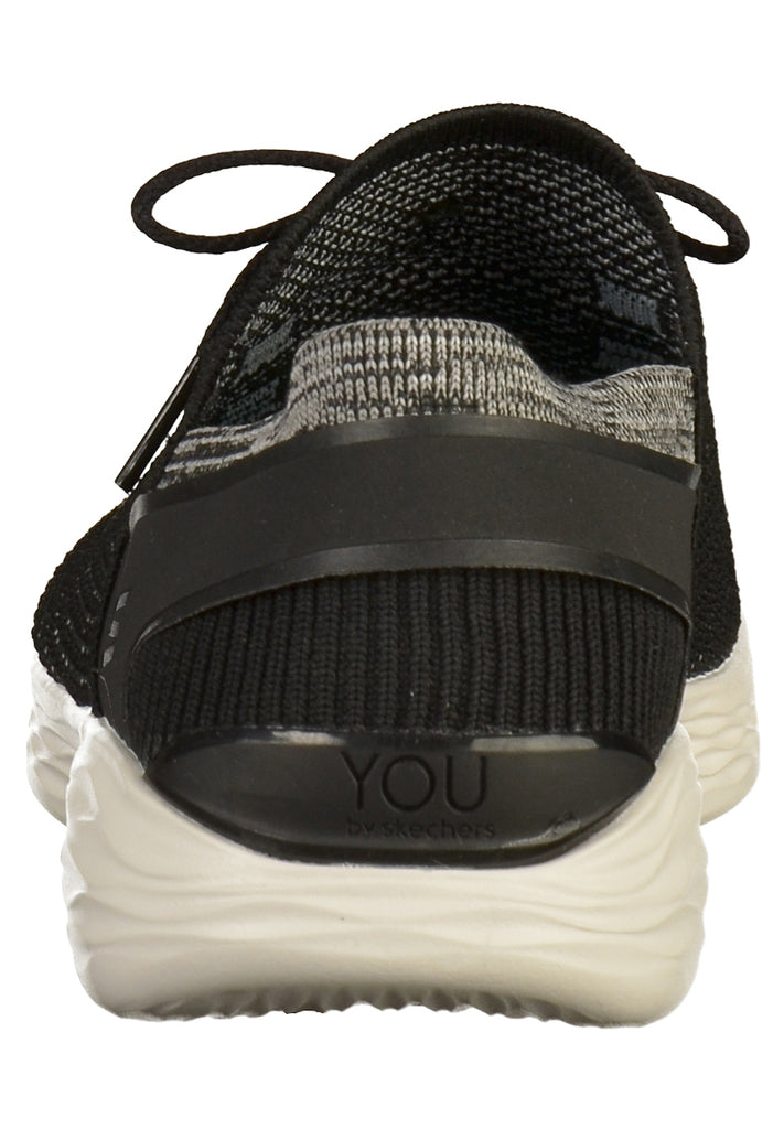 Skechers Sneaker Textil Schwarz/Weiß - surf4shoes