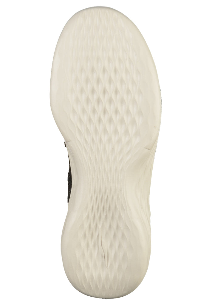 Skechers Sneaker Textil Schwarz/Weiß - surf4shoes