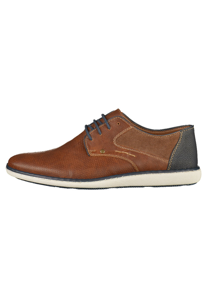 Rieker Halbschuhe Leder Braun - surf4shoes