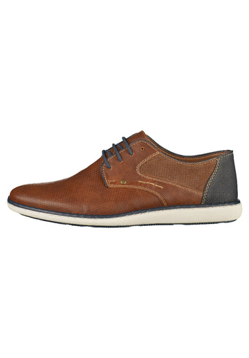 Rieker Halbschuhe Leder Braun - surf4shoes