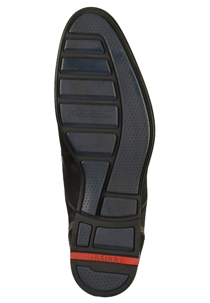 Lloyd Businessschuhe Glattleder Schwarz/Grau - surf4shoes