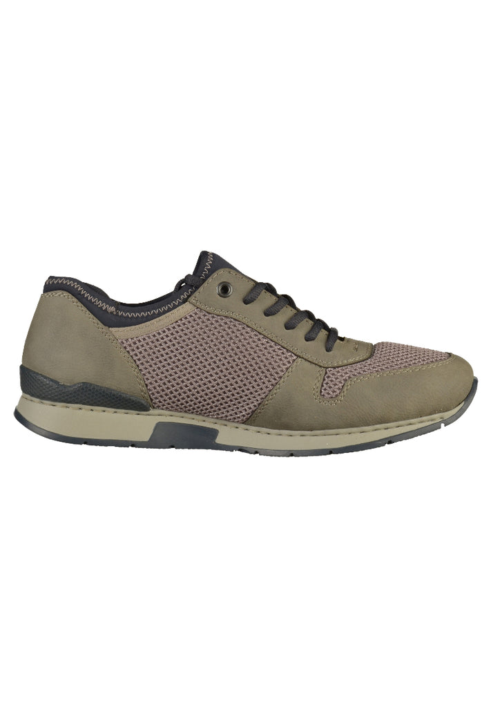 Rieker Sneaker Lederimitat/Textil Grau - surf4shoes